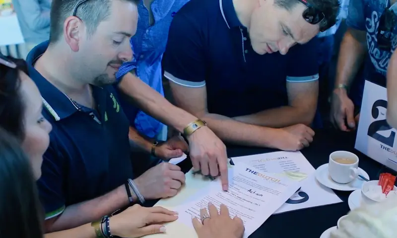 Schrijf jullie script