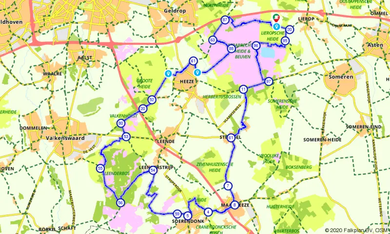 Route Noord-Brabant