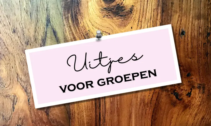 Uitjes voor groepen