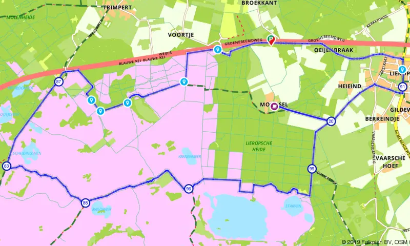 Lieropse Heide en Blauwe Kei