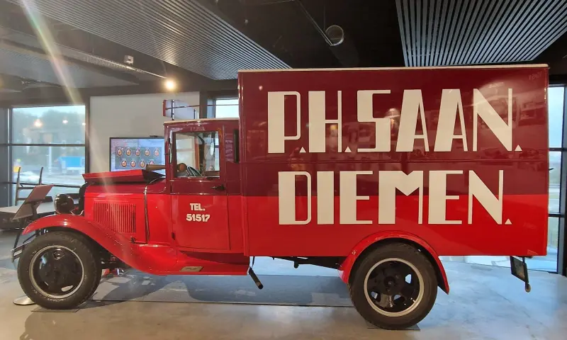 Historische Ford van het Saan Museum