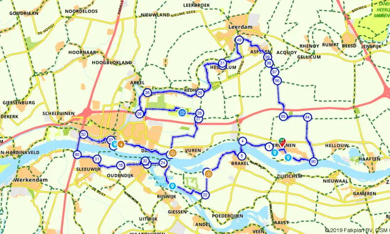 Fietsen door de vestinghoek