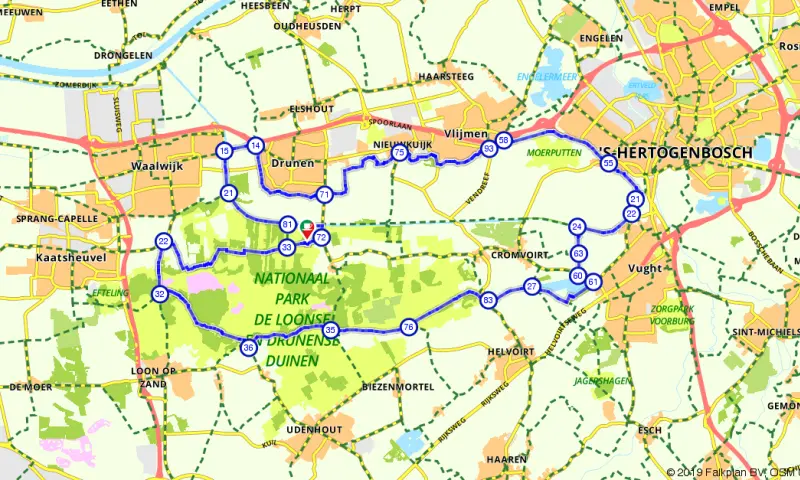Route Noord-Brabant