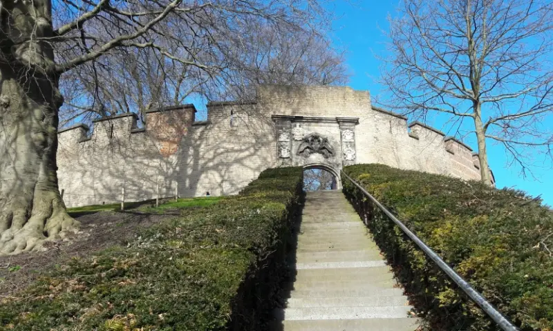 Wandeling bij het fort