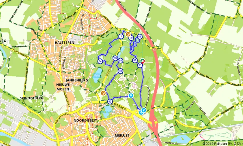 Route Noord-Brabant