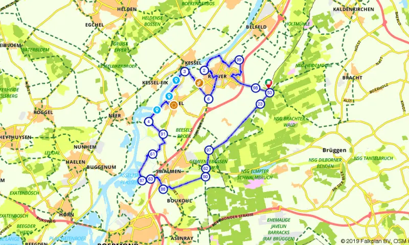 Rondje Reuver en Swalmen