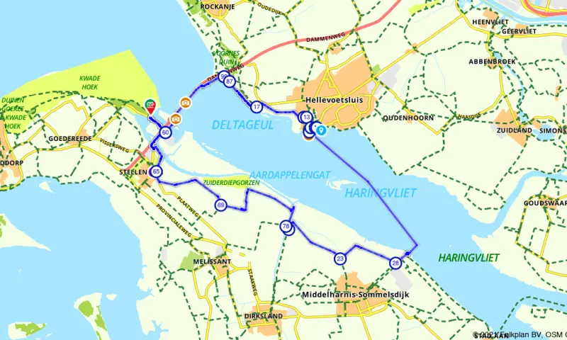 Route Zuid-Holland