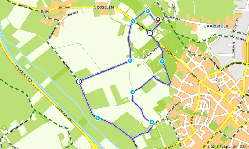 Route Noord-Brabant