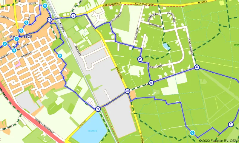 Route Noord-Brabant