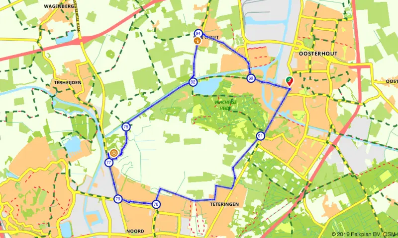 Route Noord-Brabant