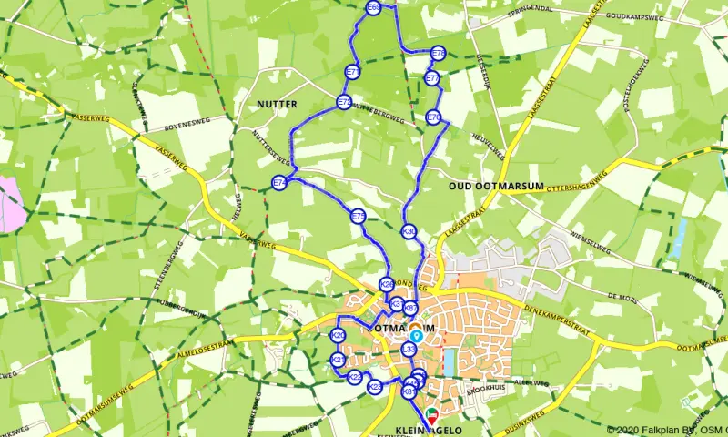 Route in Overijssel