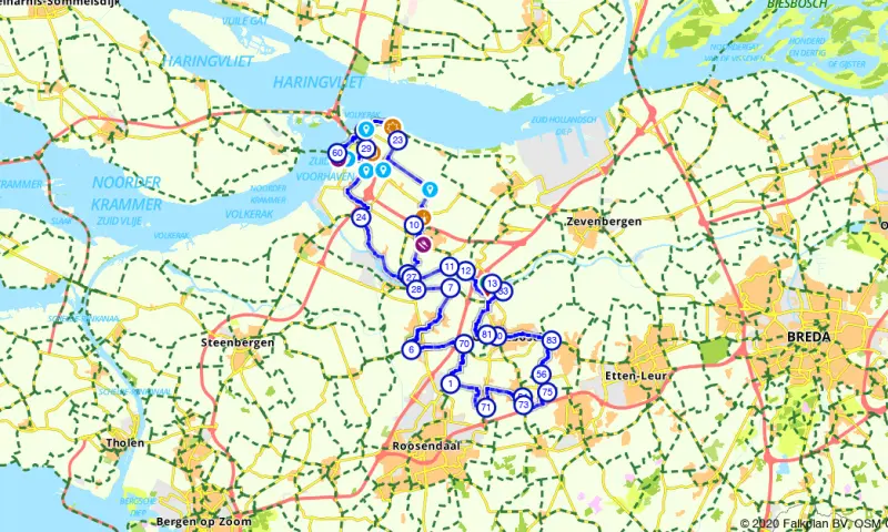 Route Noord-Brabant