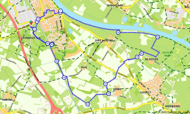 Route Noord-Brabant