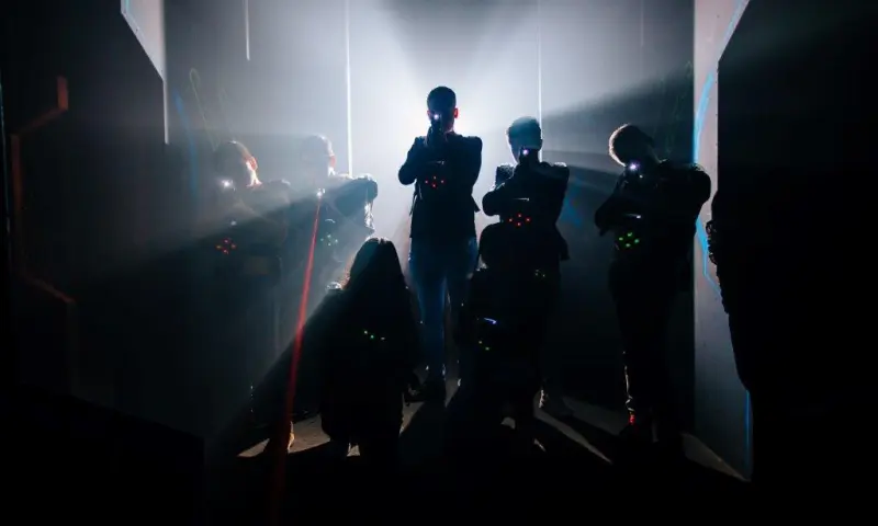 Karten, lasergamen, Escape rooms