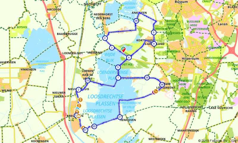 de Breukelse landhuizen op de fiets