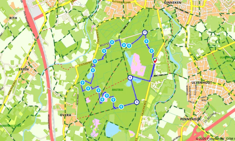 Route Noord-Brabant
