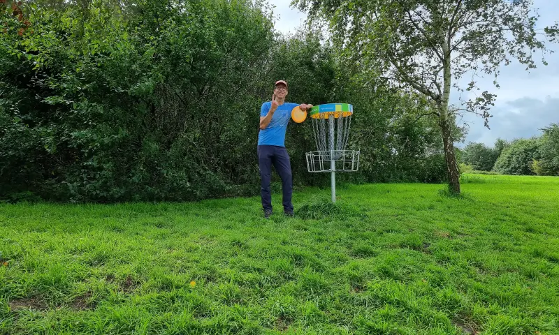 Gezellig familie uitje, hole in one