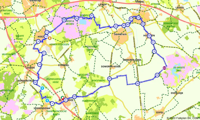 Route Noord-Brabant