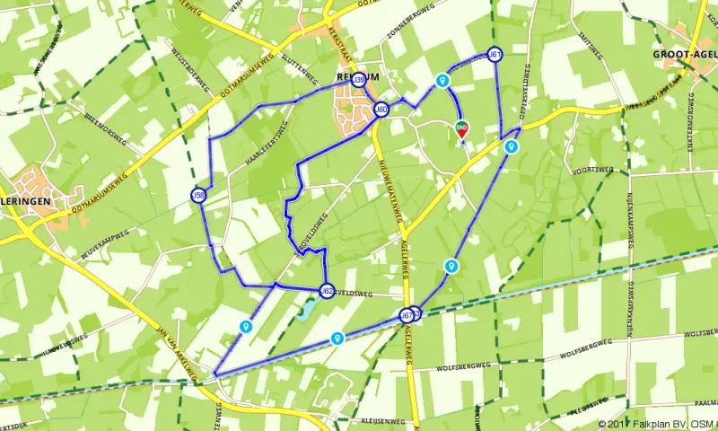 Route in Overijssel