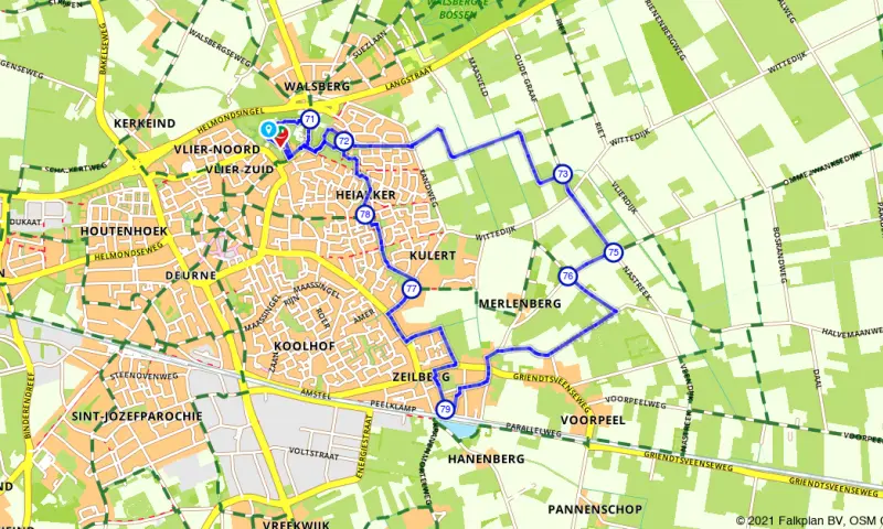 Route Noord-Brabant