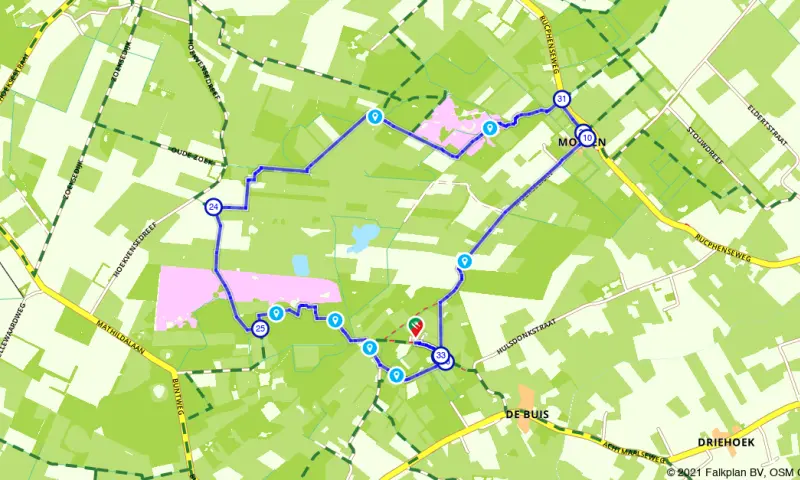 Route Noord-Brabant