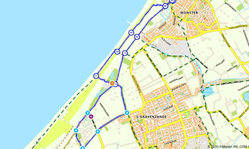 Route Zuid-Holland