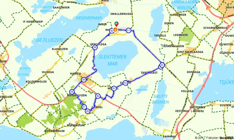 Rondje fietsen Slotermeer