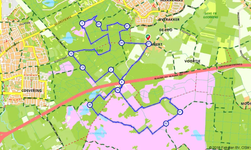 Route Noord-Brabant
