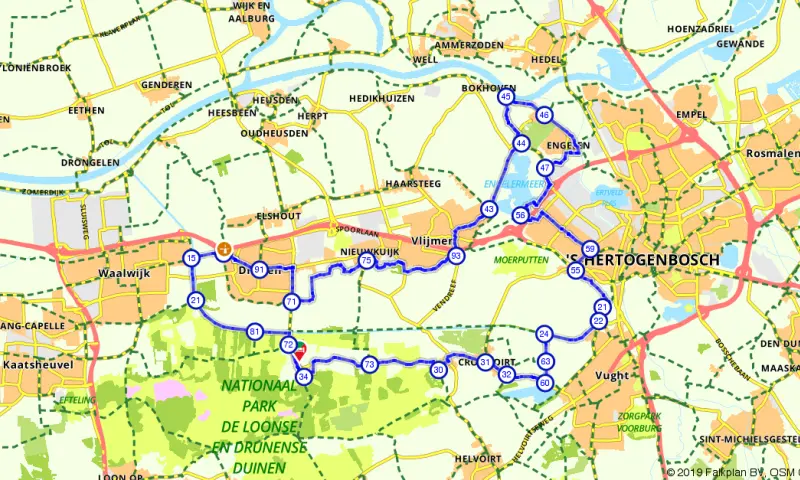 Route Noord-Brabant