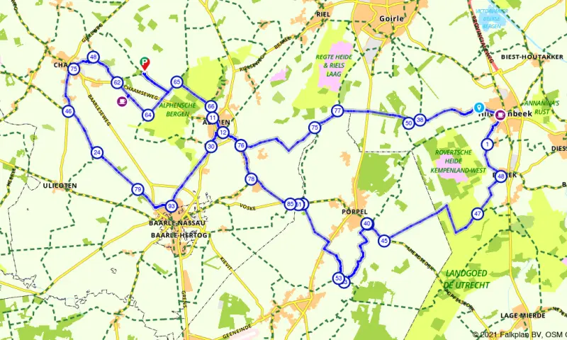 Route Noord-Brabant