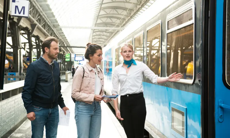 Gasten van de dinnertrain