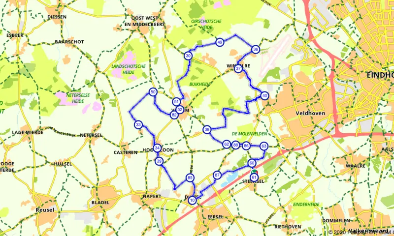 Route Noord-Brabant