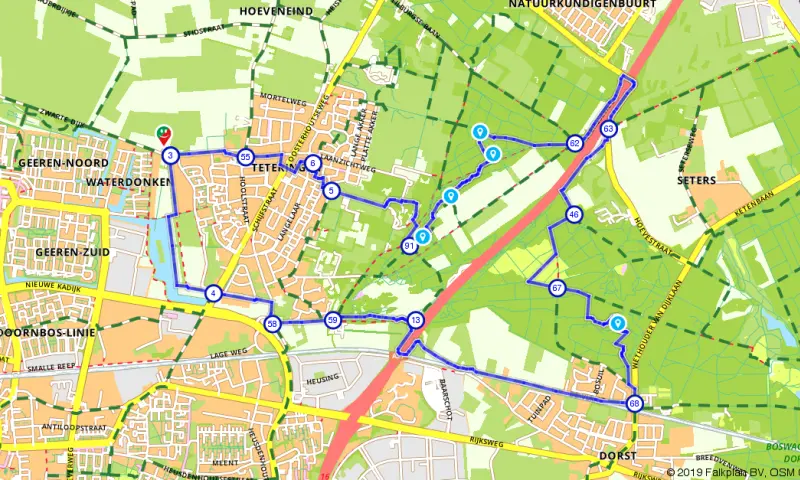 Route Noord-Brabant