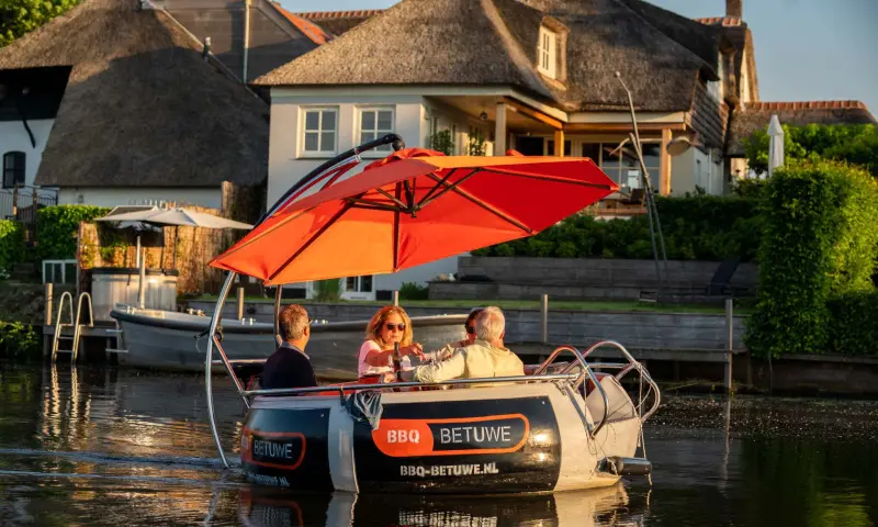 bbq op het water