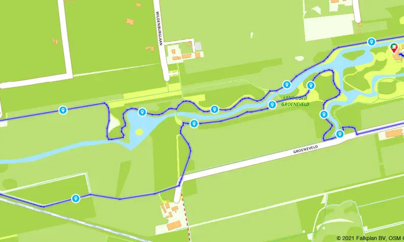 Route in Utrecht