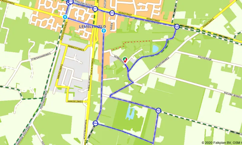 Route in Overijssel