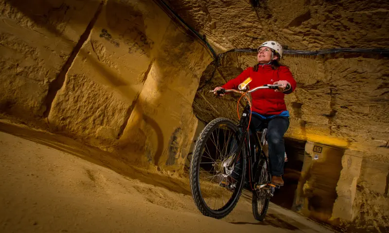 Fietsen voor Grotten