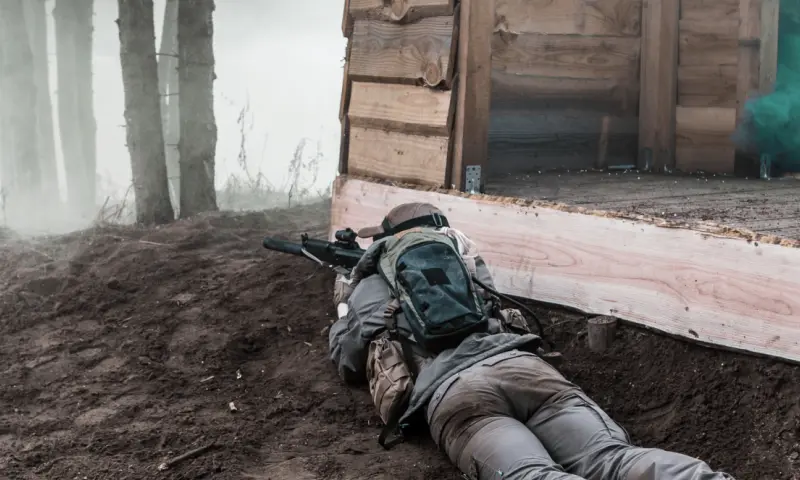 Actiefoto van Airsoft