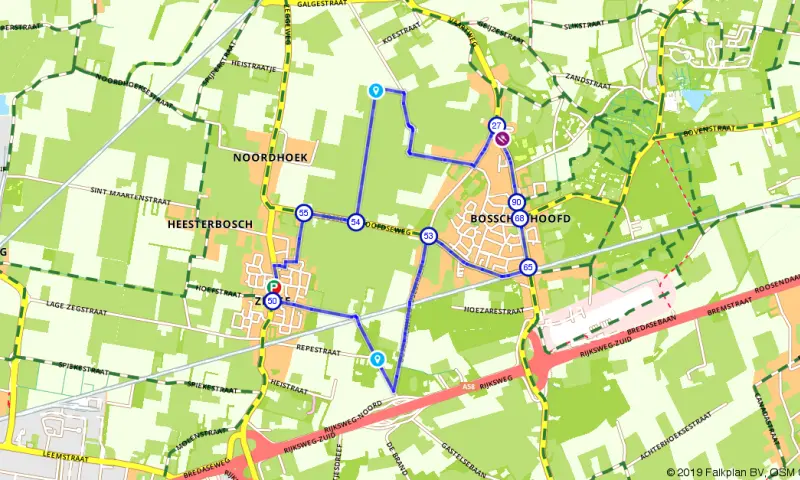 Route Noord-Brabant