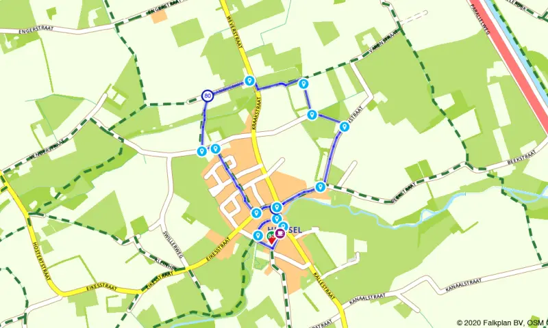 Route in Limburg