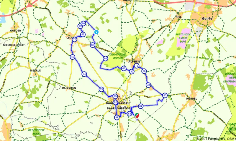 Route Noord-Brabant