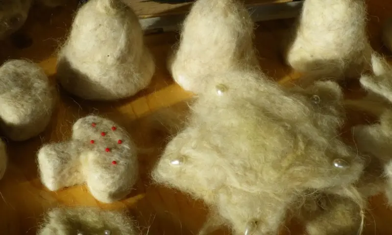 Workshop kerstversiering vilten Dwingelderveld