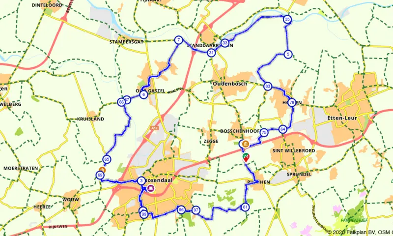 Route Noord-Brabant