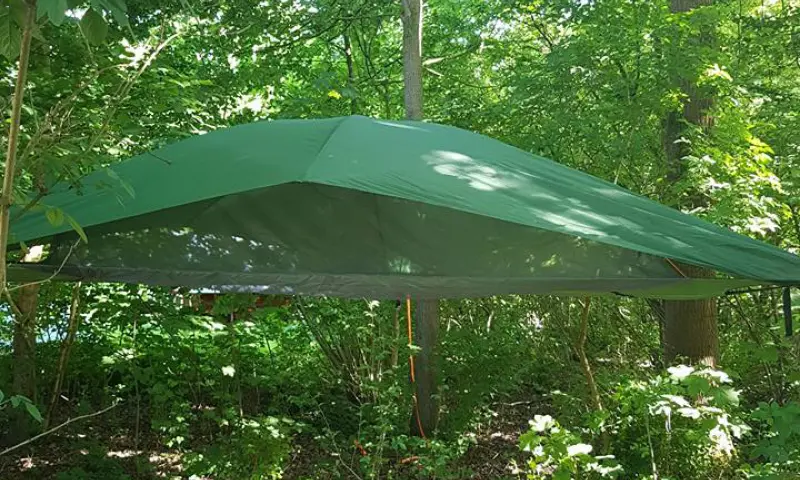 Kamperen in het wild