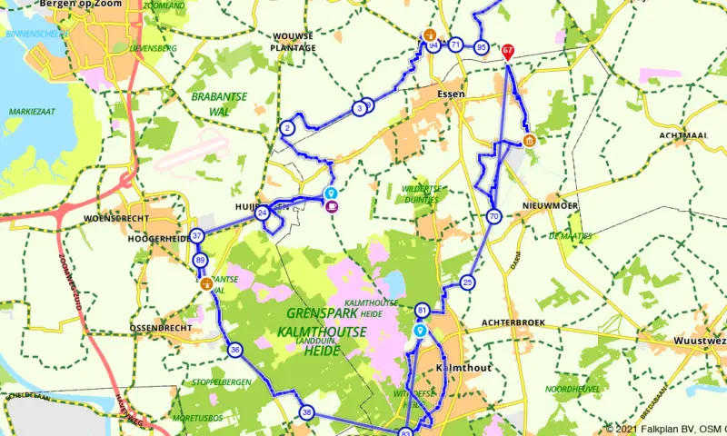 Route Noord-Brabant
