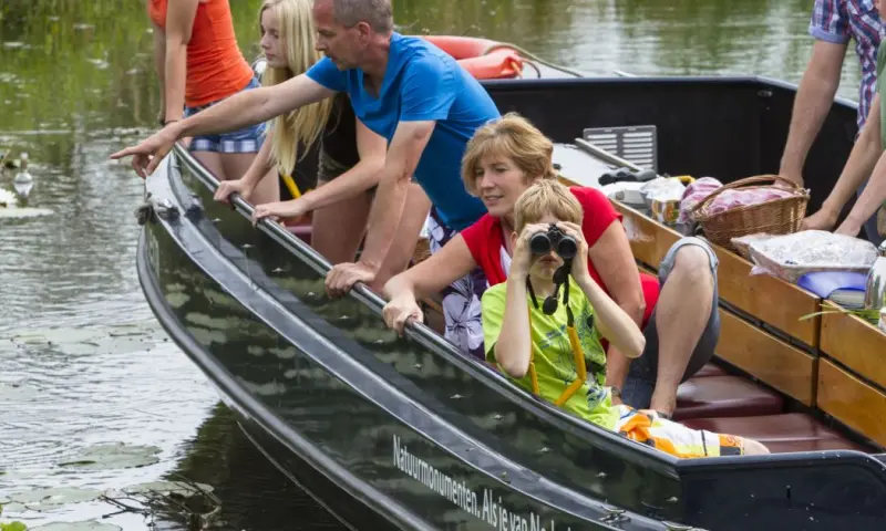 Vaartocht drijvend land  - De Wieden