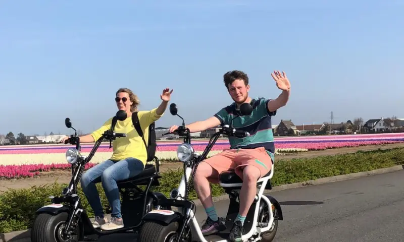 Tulpenvelden Bollenstreek e-chopper
