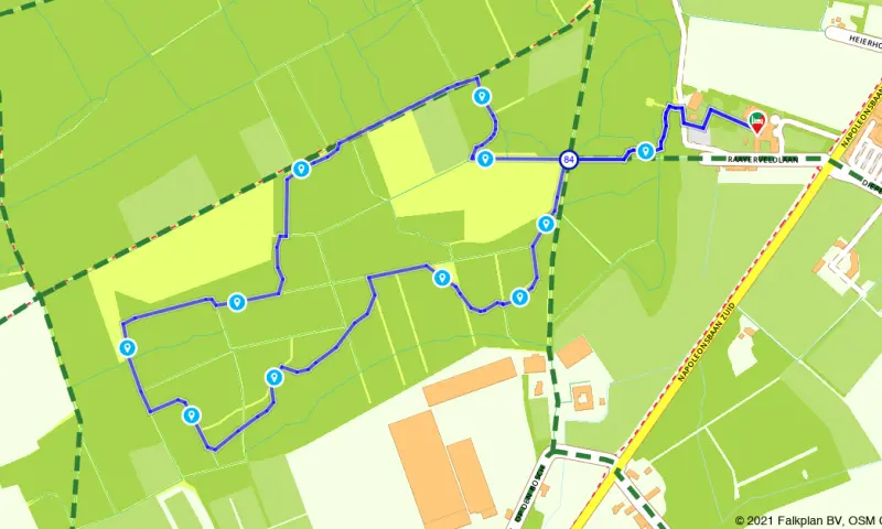 Route in Limburg