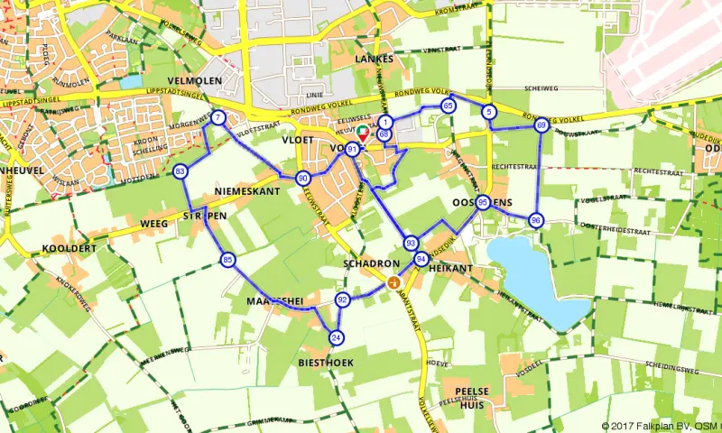 Route Noord-Brabant