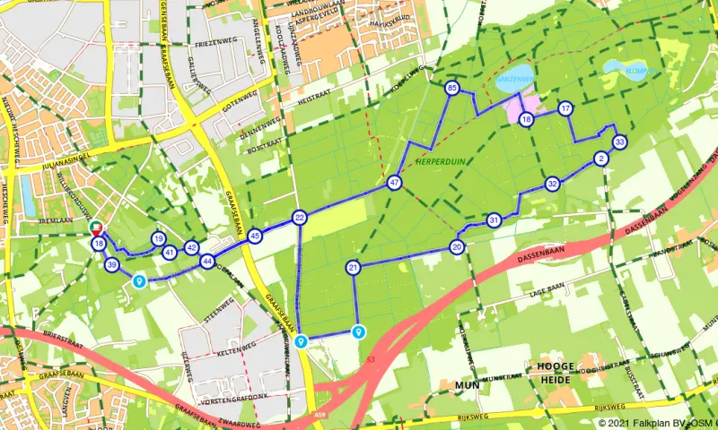 Route Noord-Brabant